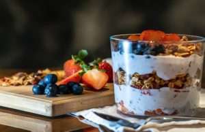 Summer Berry Yogurt Parfait With Homemade Granola